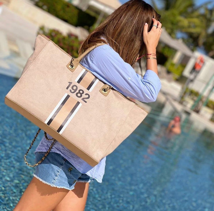 Monogram Canvas Bag - Design Your Own - Travellers Hat Boutique