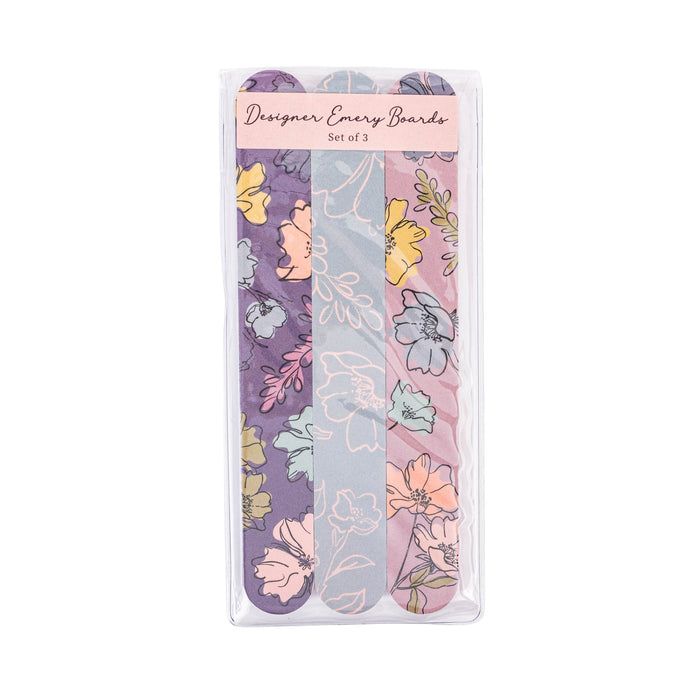 Emery Board Set: Wild Blossom