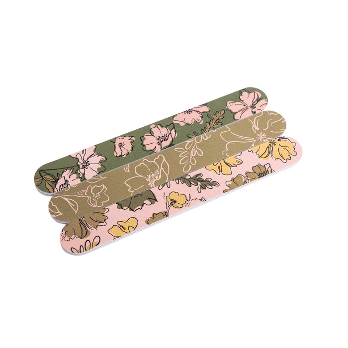 Emery Board Set: Wild Blossom