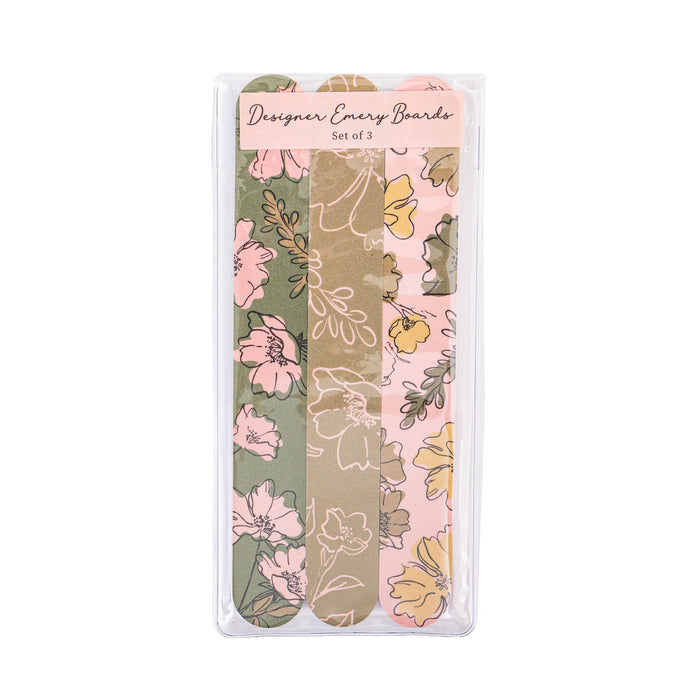 Emery Board Set: Wild Blossom