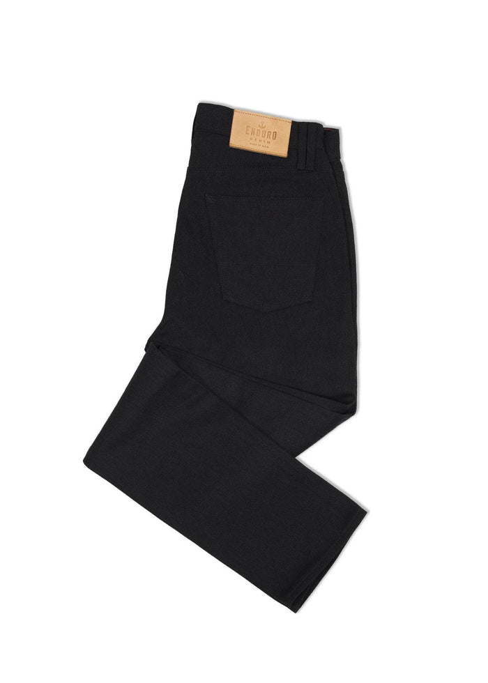 Enduro Denim Jeans in Black - Iron & Resin