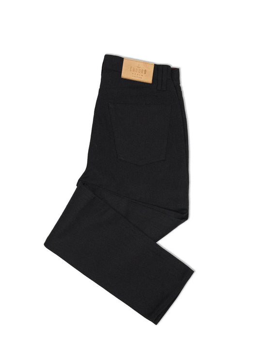 Enduro Denim Jeans in Black - Iron & Resin