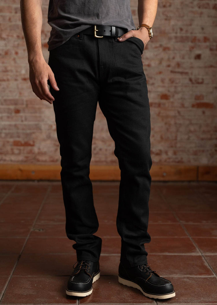 Enduro Denim Jeans in Black - Iron & Resin