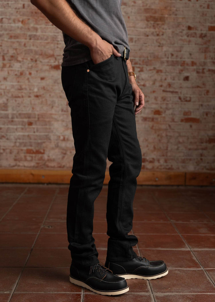 Enduro Denim Jeans in Black - Iron & Resin