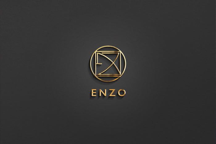 ENZO - Name Logo Design | Instant Download | Premade Logo | Minimalist Design