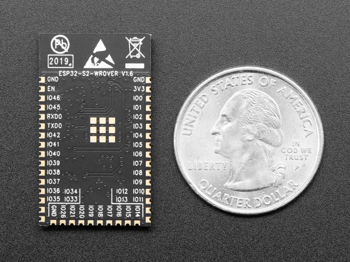 ESP32-S2-WROVER-I Module with uFL - 4 MB flash and 2 MB PSRAM [Discontinued] by Espressif - The Pi Hut