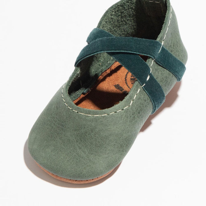 Evergreen Ballet Slipper Baby Shoe Ballet Slipper Soft Sole