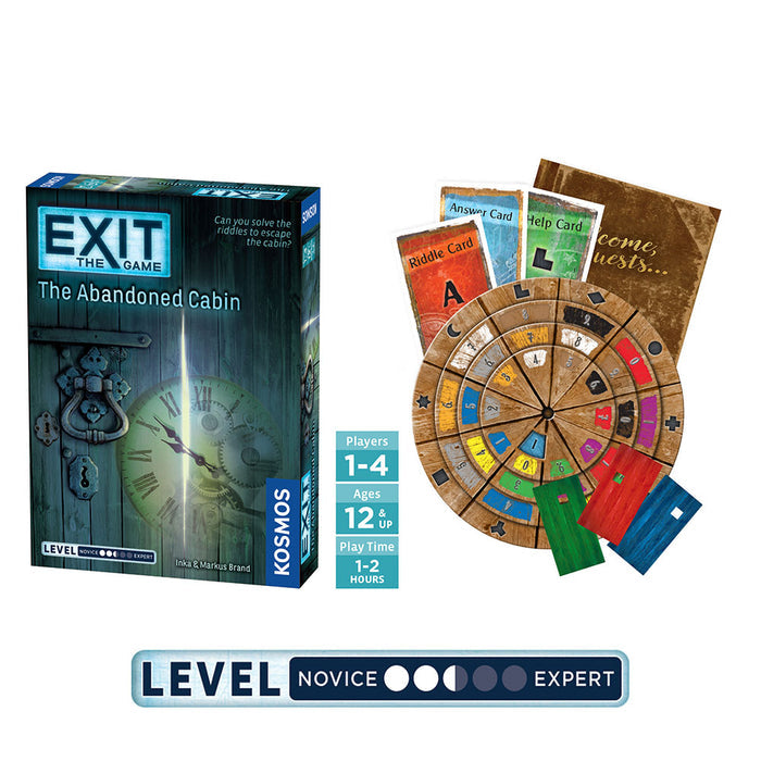 EXIT: The Game, Season 1. Three-Pack: The Abandoned Cabin, The Pharaoh's Tomb, The Secret Lab Games Thames & Kosmos