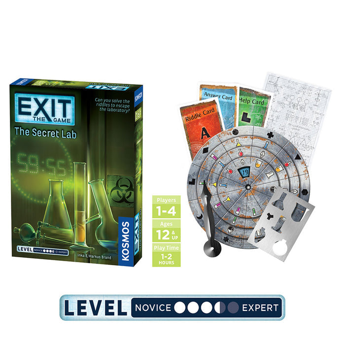 EXIT: The Game, Season 1. Three-Pack: The Abandoned Cabin, The Pharaoh's Tomb, The Secret Lab Games Thames & Kosmos