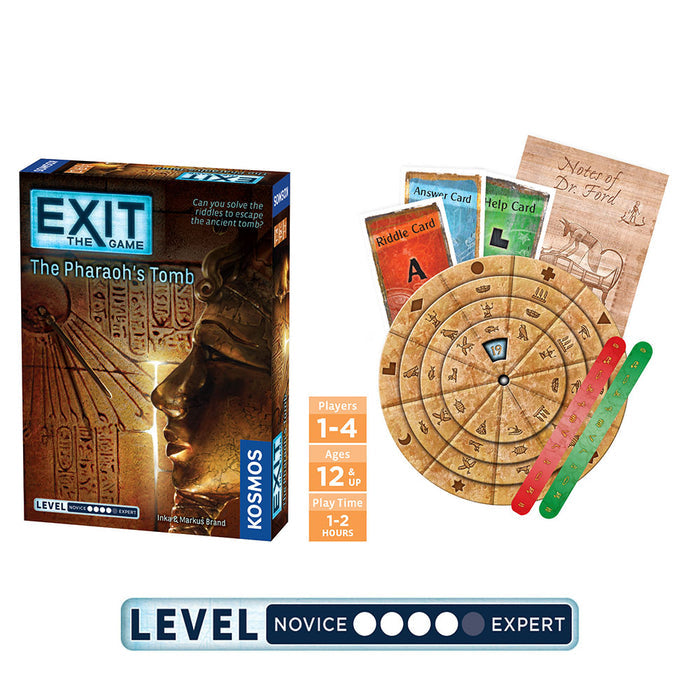 EXIT: The Game, Season 1. Three-Pack: The Abandoned Cabin, The Pharaoh's Tomb, The Secret Lab Games Thames & Kosmos