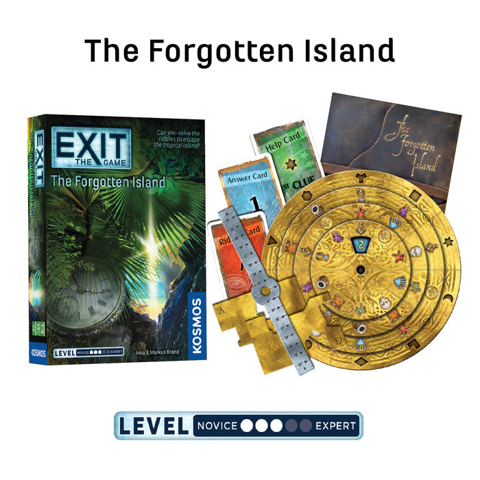 EXIT: The Game, Season 2. Two-Pack: The Forgotten Island and The Forbidden Castle Games Thames & Kosmos