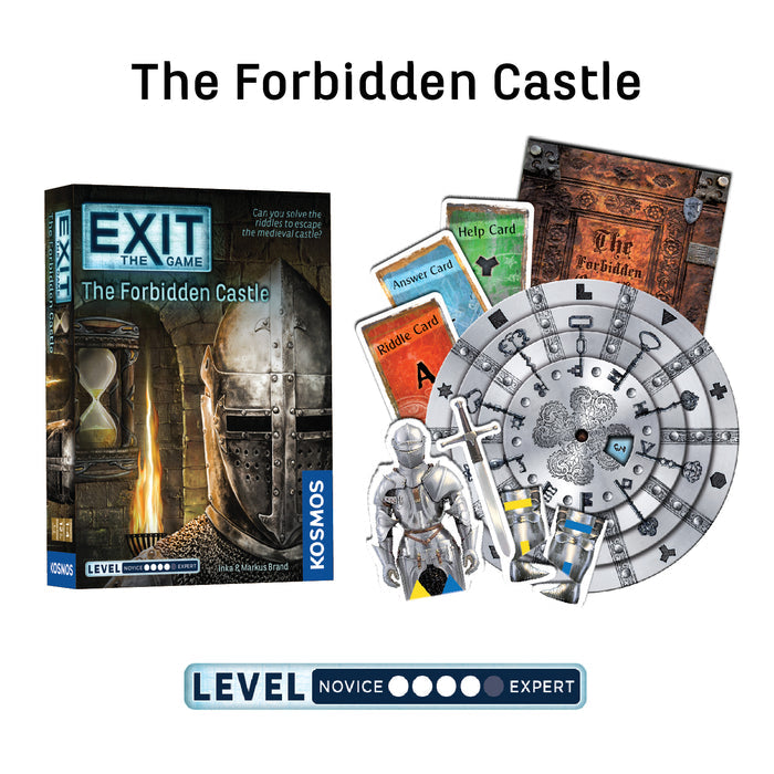 EXIT: The Game, Season 2. Two-Pack: The Forgotten Island and The Forbidden Castle Games Thames & Kosmos