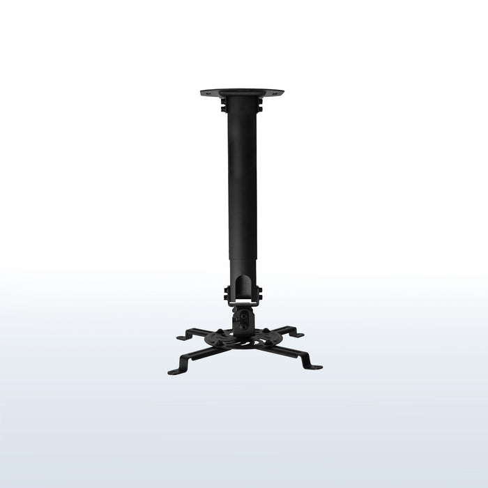 Universal extending ceiling projector mount.