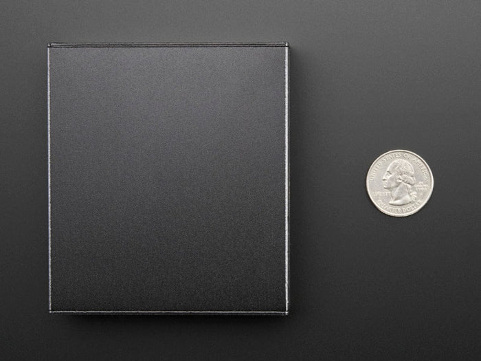 Extruded Aluminum Enclosure Box - 94mm x 83mm x 30mm by The Pi Hut - The Pi Hut
