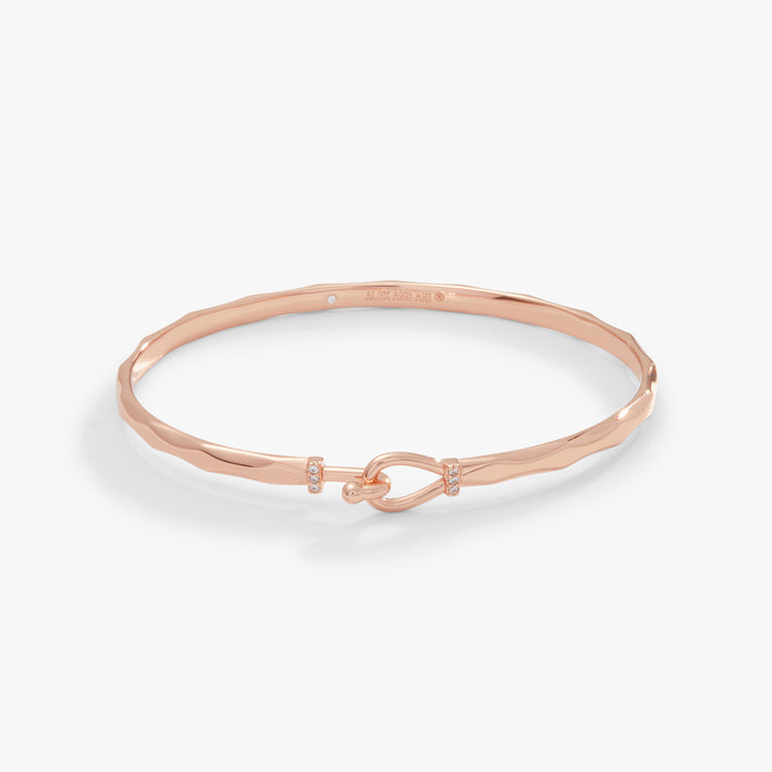 Faceted Hook Tension Bracelet