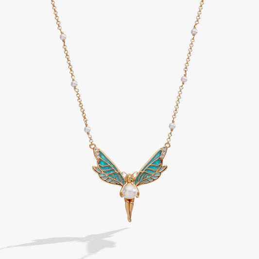 Fae Wings Fairy Pendant Necklace
