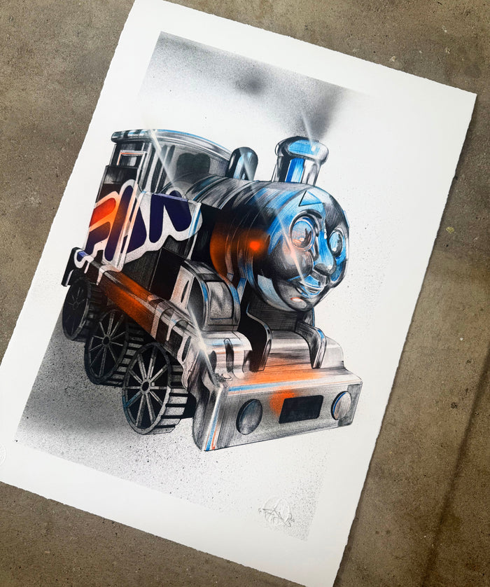 FANAKAPAN - "Chrome Thomas" Hand Finished - ed 15