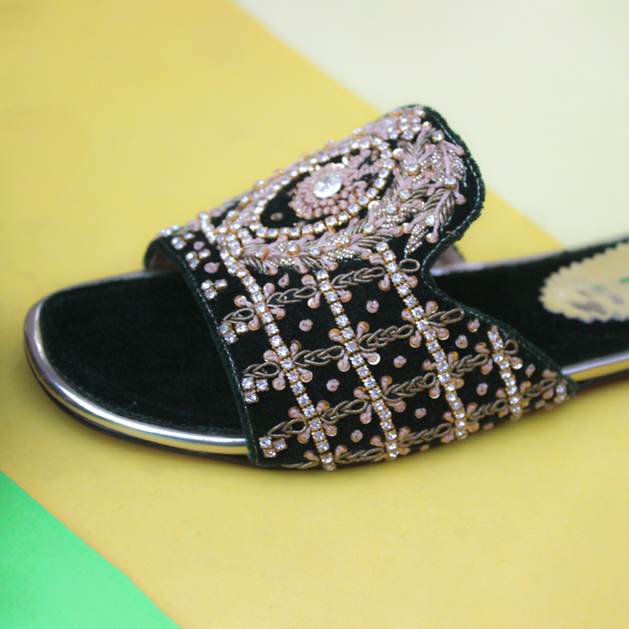Fancy Party Wear Slippers For Women