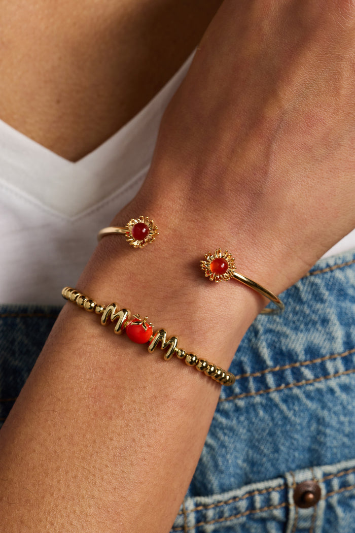 Farmers' Market 'Mom' Stretch Bracelet