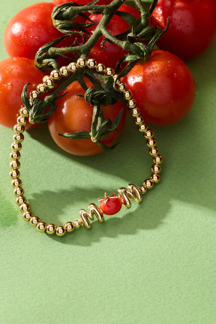 Farmers' Market 'Mom' Stretch Bracelet