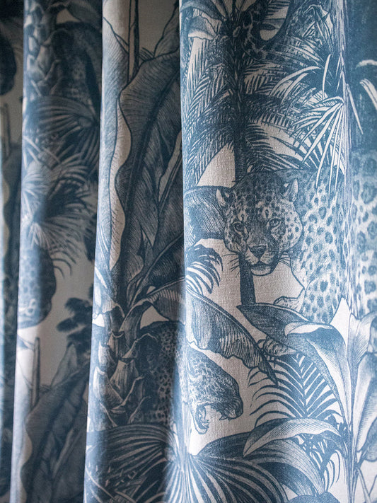 Faunacation 'Bombay Blue' Recycled Velvet