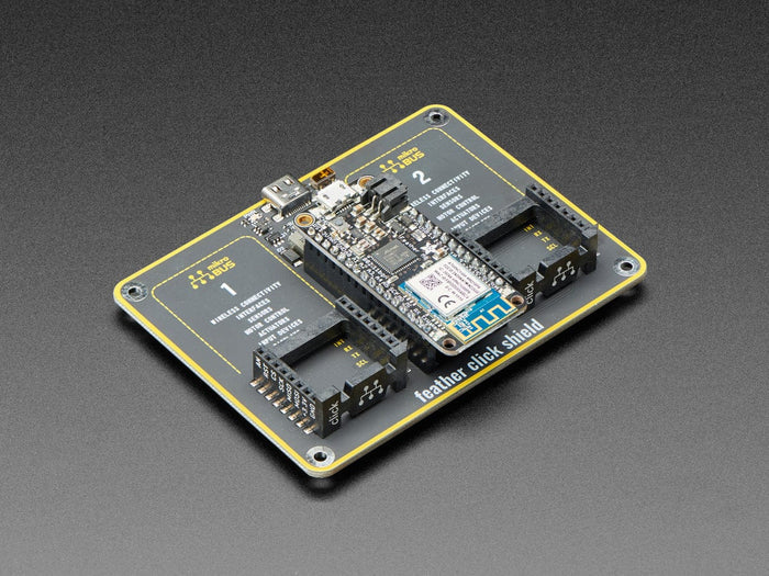 Feather Click Shield by MikroElektronika [Discontinued] by MikroElektronika - The Pi Hut