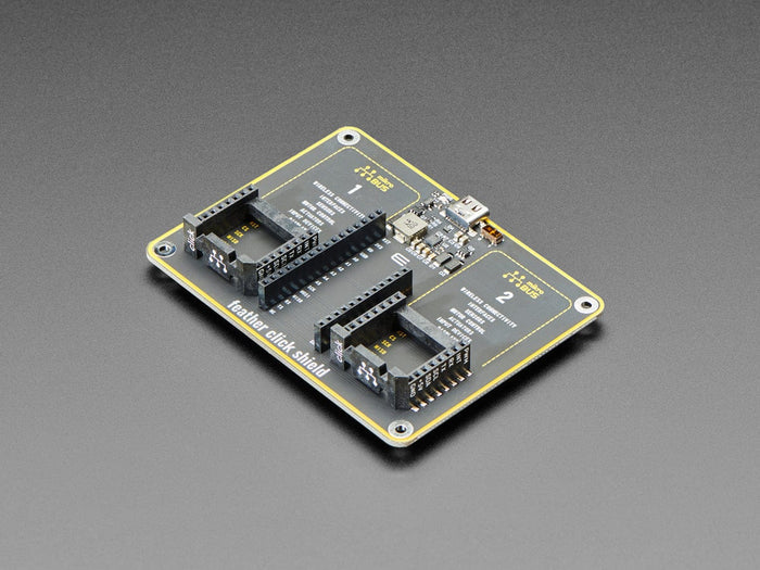 Feather Click Shield by MikroElektronika [Discontinued] by MikroElektronika - The Pi Hut