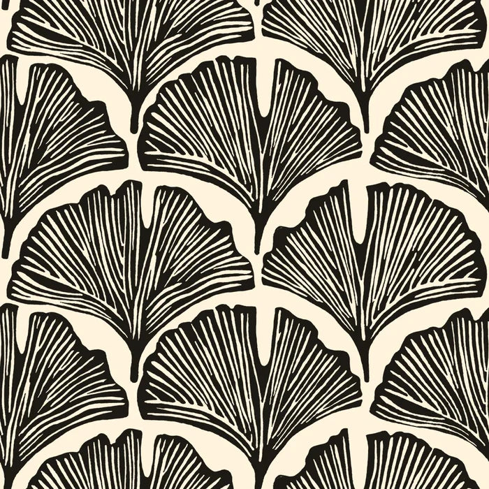 SINGLE ROLL / Zebra Black Palm