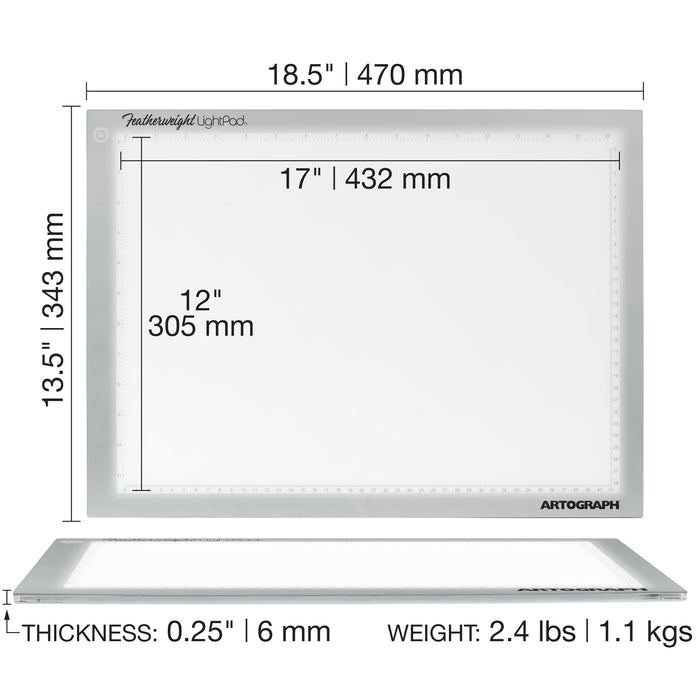 Featherweight LightPad (12" x 17") - 25832