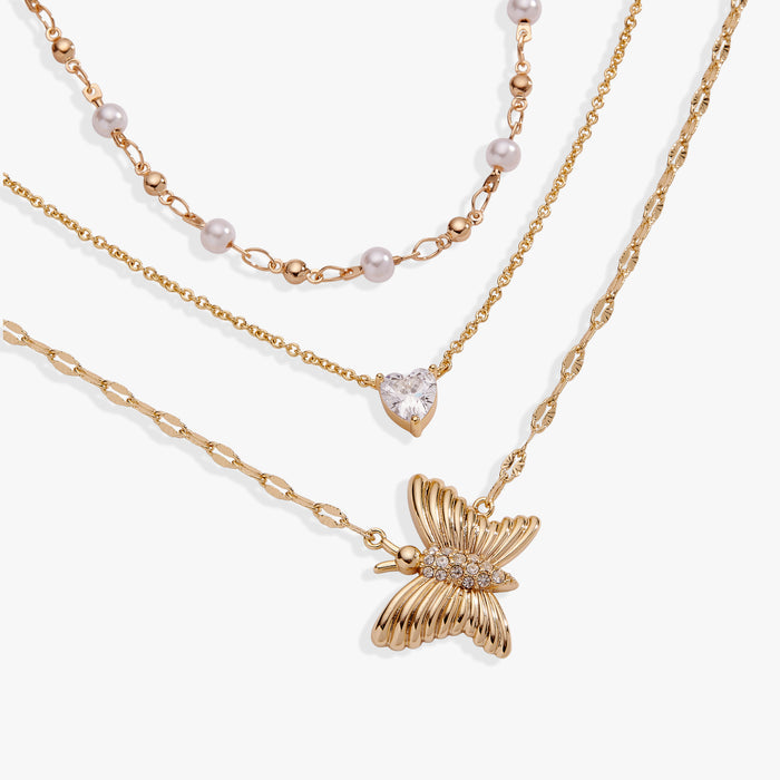 Festival Stranded™ Butterfly Necklace