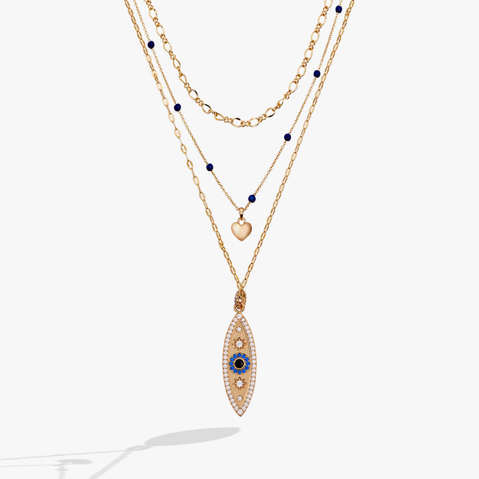Festival Stranded™ Evil Eye Necklace