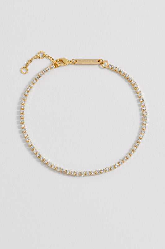 Fine CZ Tennis Bracelet