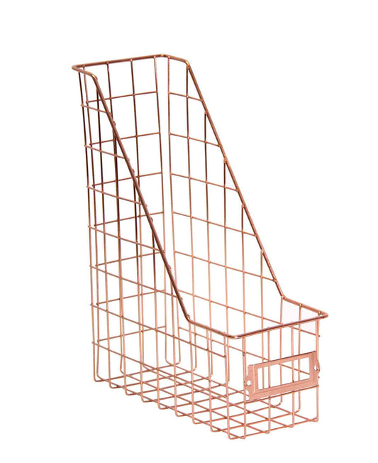 Fine Living File Holder - Rose Gold