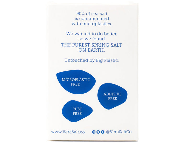 Fine Pure Natural Spring Salt (300g) - Microplastic Free - SEATOPIA