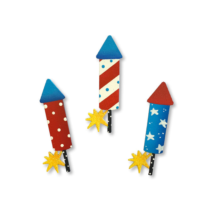 Firecracker Magnets S/3