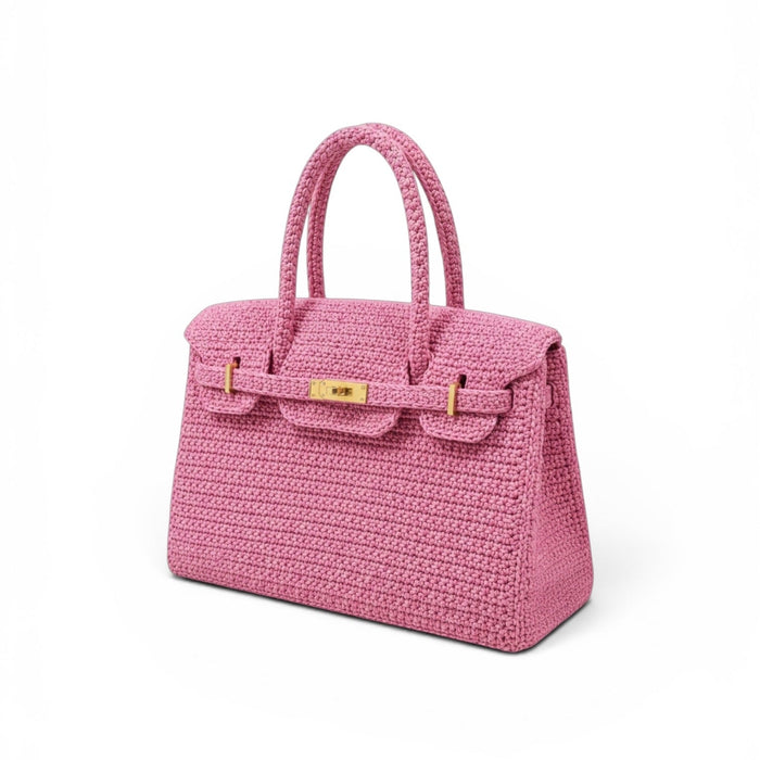 Crochet Birkin Baby Pink