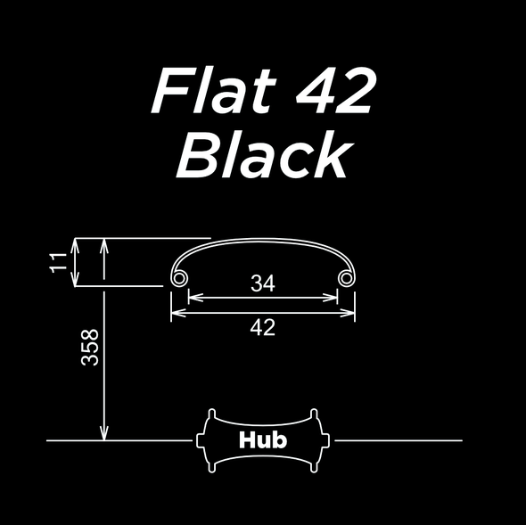 Flat 42 Black