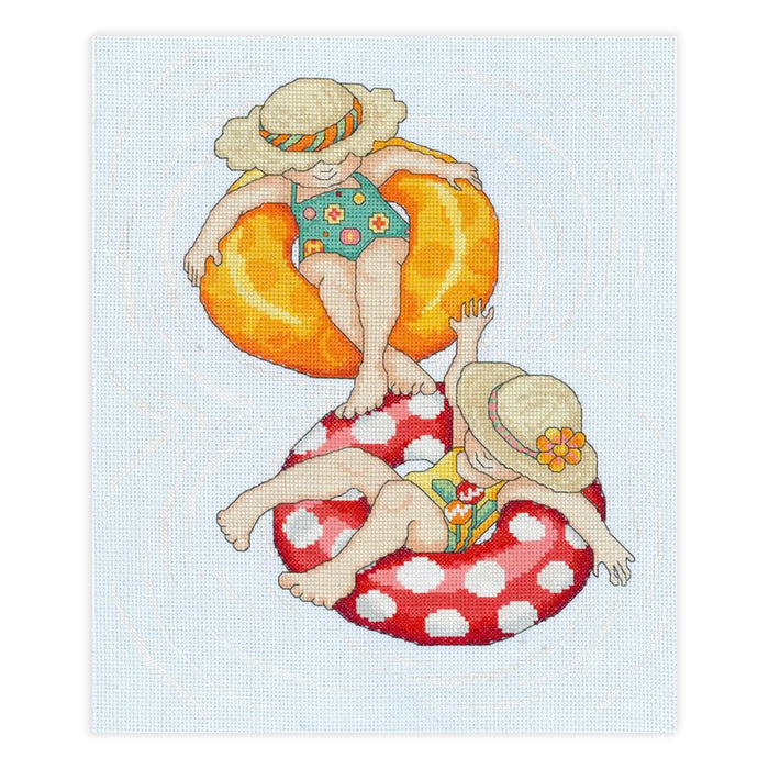 Floating Friends Counted Cross Stitch Kit