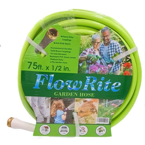 FLOW RITE GARDEN HOSE 100 FT X 1/2 IN. 3 PLY - 1100 Pie's Variety Store