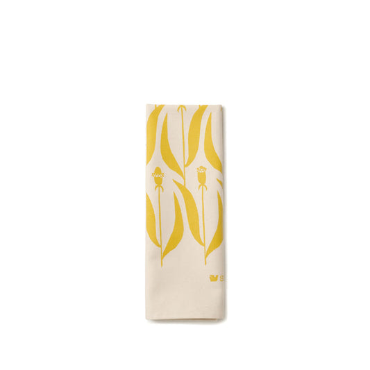 Flower Ring Tea Towel in Pollen