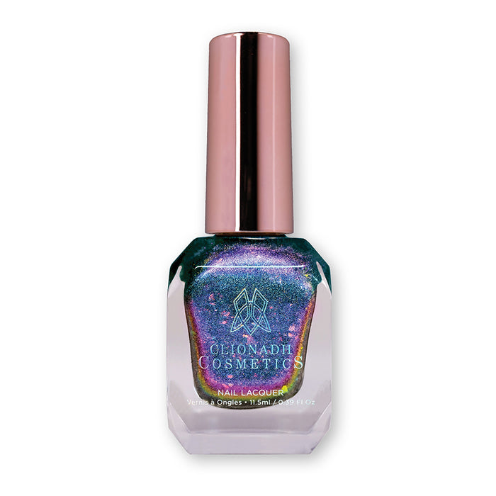 Flying Buttress Nail Lacquer bottle on a white background.