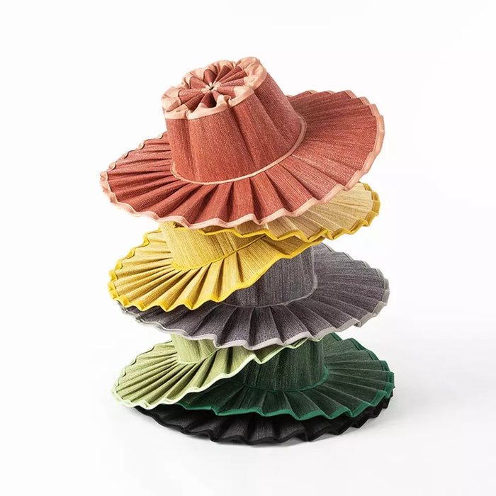 Foldable Paper Straw Hat ADULT/KIDS - Travellers Hat Boutique