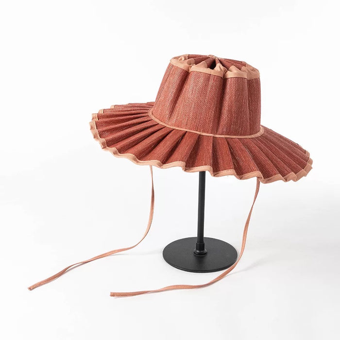 Foldable Paper Straw Hat ADULT/KIDS - Travellers Hat Boutique