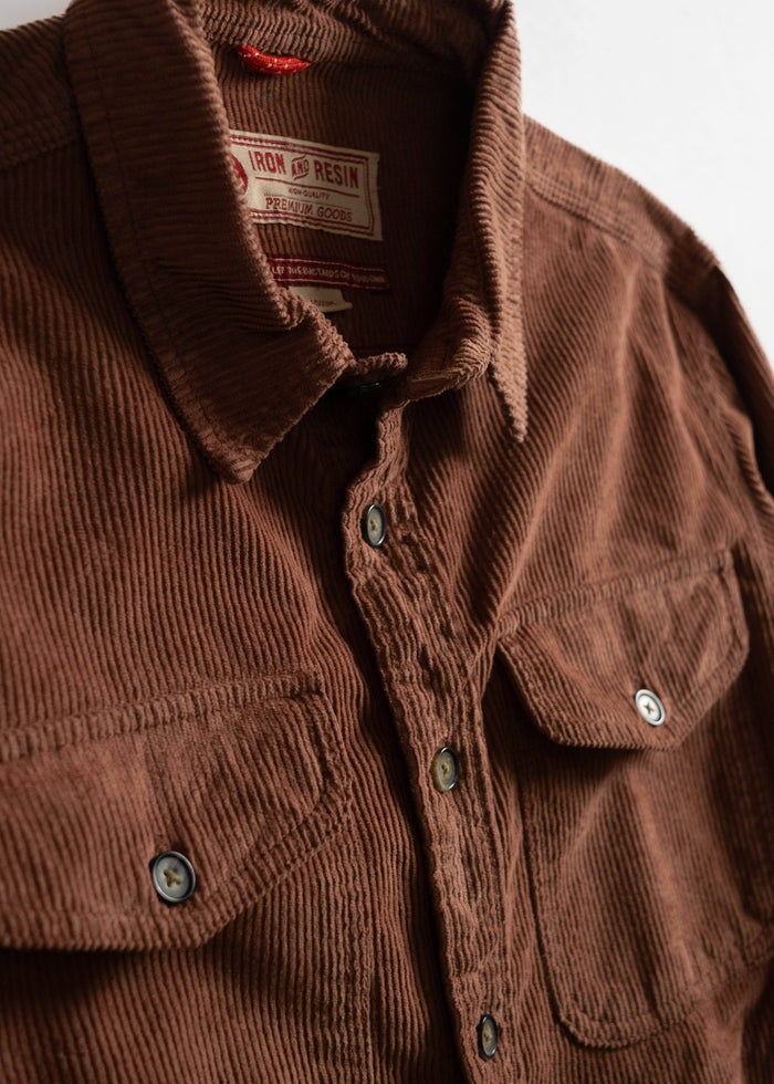 Forest Corduroy Shirt - Iron & Resin