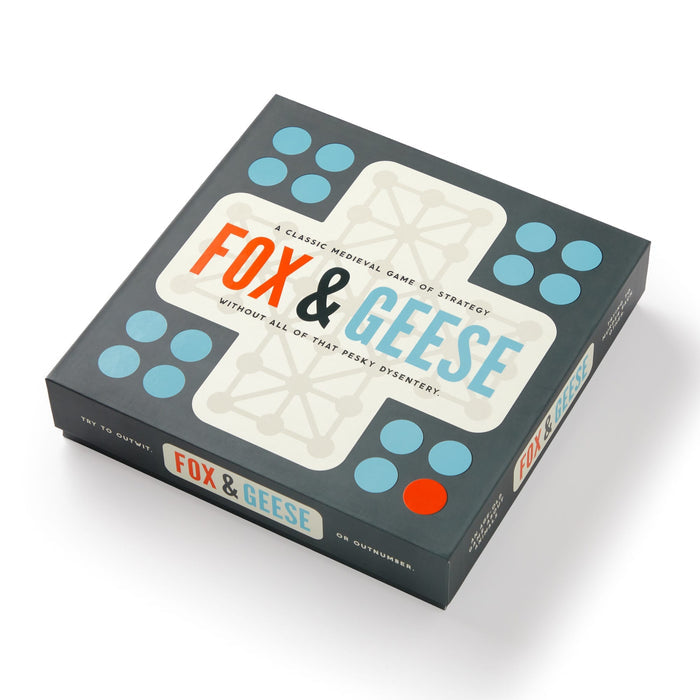 Fox & Geese Game Set Board Games Brass Monkey