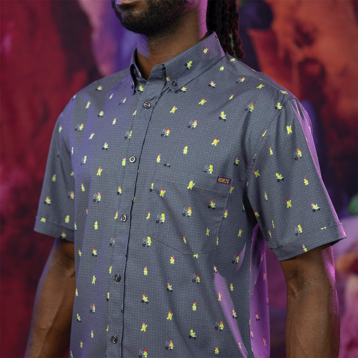 RSVLTS Jim Henson Short Sleeve Shirt Fraggle Rock "Diggin' Doozers" – KUNUFLEX Short Sleeve Shirt