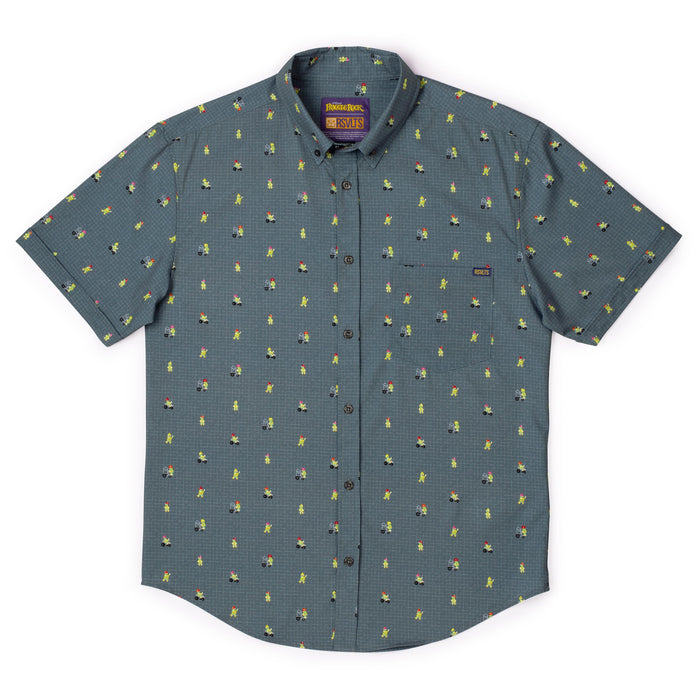 RSVLTS Jim Henson Short Sleeve Shirt Fraggle Rock "Diggin' Doozers" – KUNUFLEX Short Sleeve Shirt