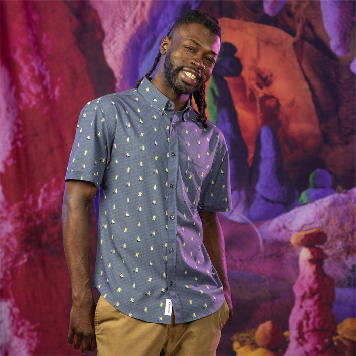 RSVLTS Jim Henson Short Sleeve Shirt Fraggle Rock "Diggin' Doozers" – KUNUFLEX Short Sleeve Shirt