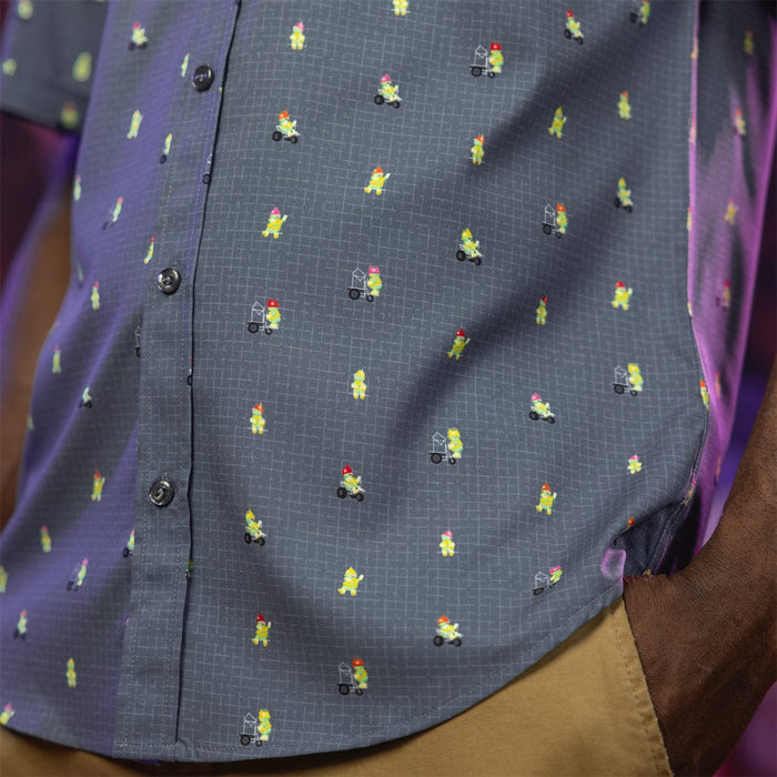 RSVLTS Jim Henson Short Sleeve Shirt Fraggle Rock "Diggin' Doozers" – KUNUFLEX Short Sleeve Shirt
