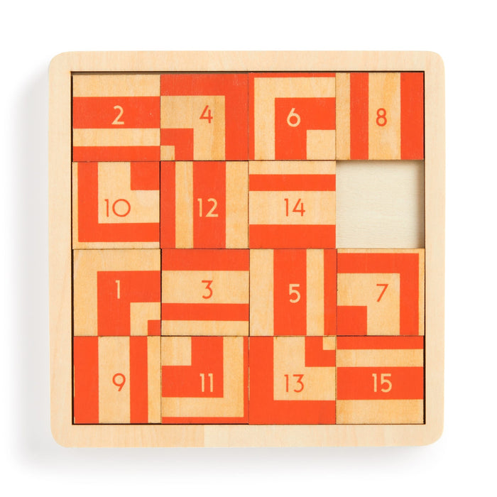 Frank Lloyd Wright Imperial Hotel 2-in-1 Sliding Wood Puzzle Sliding Wood Puzzle Frank Lloyd Wright Foundation
